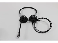 Jabra biz 2400 ii qd bedraad over het hoofd stereo headset binauraal supraaural ruisonderdrukking zwart - afbeelding 3 van  3