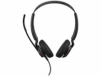 Jabra engage 50 ii bedrade stereo headset met link call control noise cancelling 3microfoontechnologie zwart - afbeelding 2 van  4