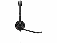 Jabra engage 50 ii bedrade stereo headset met link call control noise cancelling 3microfoontechnologie zwart - afbeelding 3 van  4