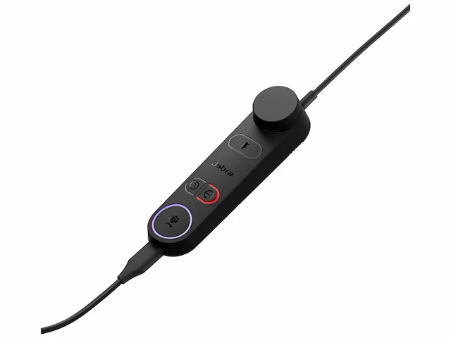 Jabra engage 50 ii bedrade stereo headset met link call control noise cancelling 3microfoontechnologie zwart - afbeelding 4 van  4
