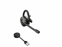Jabra engage 55 on ear headset volumeregeling, microfoon uitschakelbaar zwart - afbeelding 1 van  4