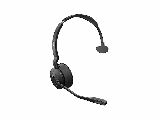 Jabra engage 75 mono on ear headset telefoon bluetooth, dect mono zwart noise cancelling microfoon uitschakelbaar (mute) - afbeelding 1 van  6