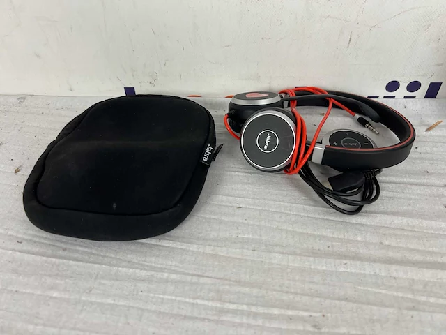 Jabra evolve 40 uc stereo headset hoofdband zwart - afbeelding 2 van  2