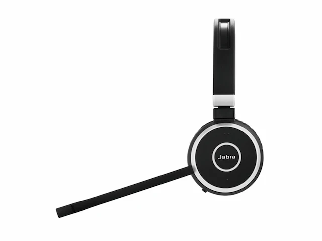 Jabra evolve 65 draadloze headset stereo + ladestation zwart - afbeelding 3 van  5