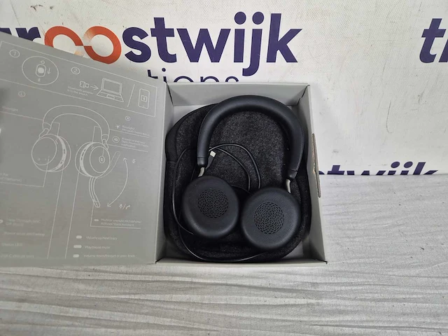 Jabra evolve2 75 headset draadloos (zwart) - afbeelding 3 van  3
