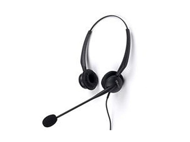 Jabra gn 2100 duo flex-boom headset zwart - afbeelding 1 van  3