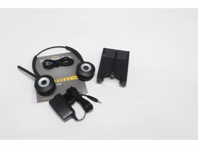 Jabra pro 920 duo headset hoofdband zwart - afbeelding 5 van  5