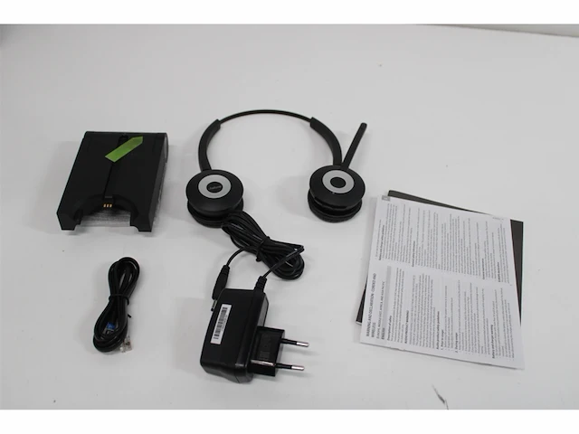 Jabra pro 920 duo headset hoofdband zwart - afbeelding 5 van  6