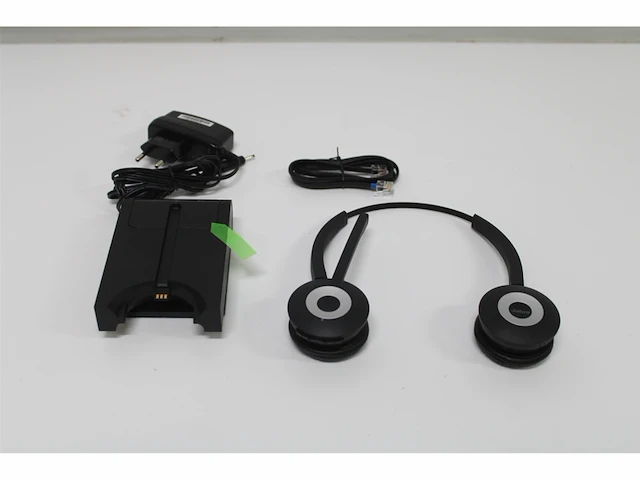 Jabra pro 920 duo headset hoofdband zwart - afbeelding 5 van  6