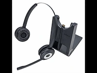 Jabra pro 920 duo headset hoofdband zwart - afbeelding 1 van  3