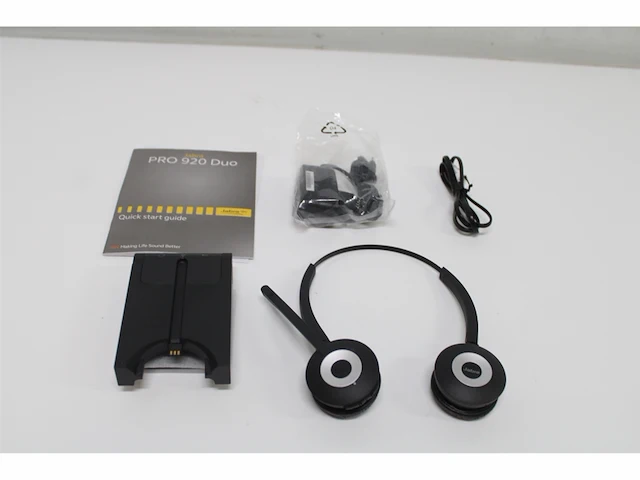 Jabra pro 920 headset hoofdband zwart - afbeelding 5 van  5