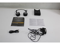 Jabra pro 920 monofone hoofdband hoofdtelefoon duo headset zwart - afbeelding 5 van  5