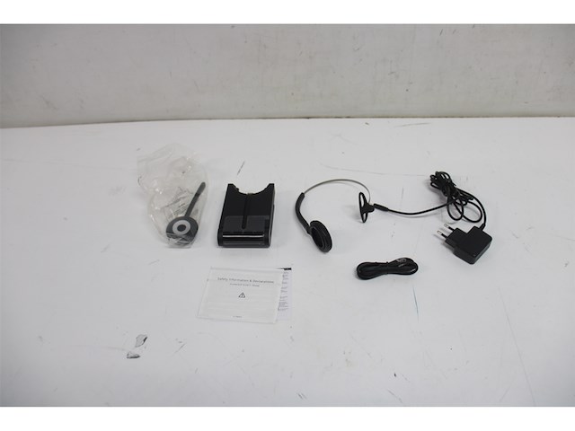 Jabra pro 920 monofone hoofdband zwart headset - afbeelding 5 van  5
