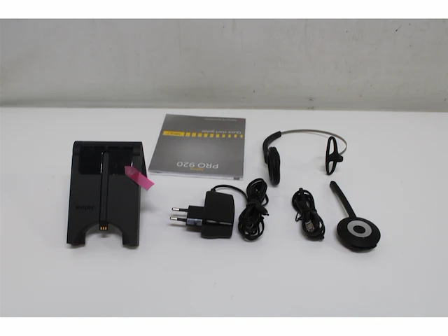 Jabra pro 920 monofone hoofdband zwarte hoofdtelefoon - afbeelding 5 van  6