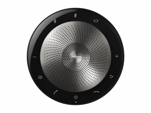 Jabra speak 710 uc luidspreker telefoon universeel usb/bluetooth zwart, zilver - afbeelding 2 van  5