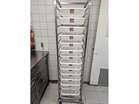 Jac - 14-delige rvs mobiele grondstoffenwagen - afbeelding 4 van  5