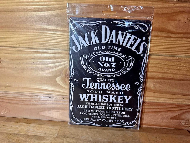 Jack daniels - - mancave decoratie - afbeelding 1 van  1