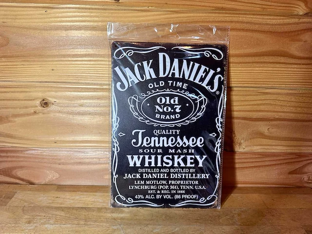 Jack daniels - - mancave decoratie - afbeelding 1 van  1