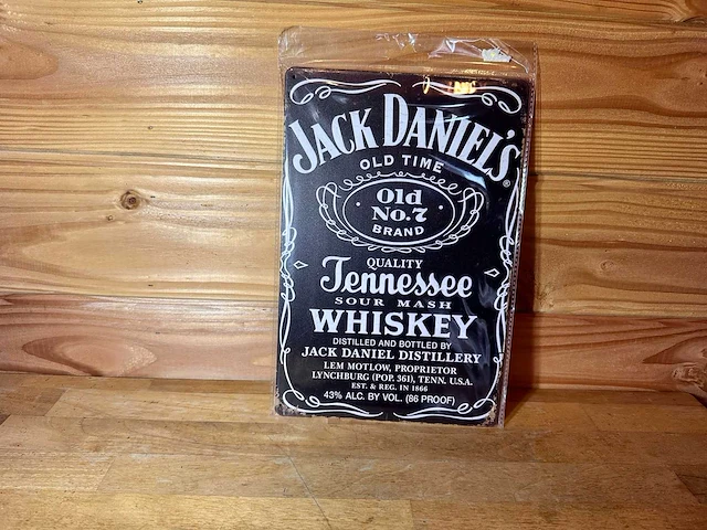 Jack daniels - - mancave decoratie - afbeelding 1 van  1