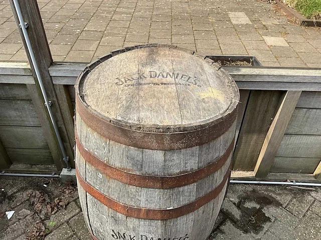 Jack daniel's - whiskeyvat - afbeelding 4 van  4