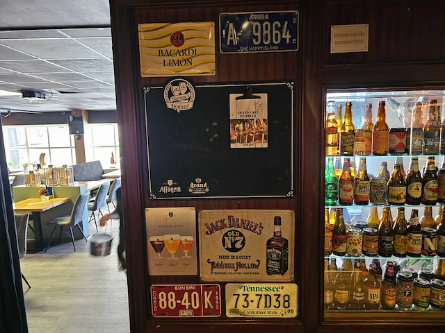 Jack daniels / bacardi lemon / affligem, etc. - decoratie reclamebord (8x) - afbeelding 1 van  3