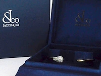 Jacob & co - match - rosegouden design armband met natuurlijke diamanten - afbeelding 9 van  11