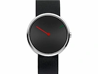 Jacob jensen 250 horloge dames en heren zwart edelstaal - afbeelding 1 van  4