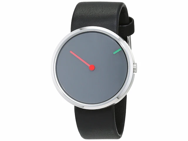 Jacob jensen 250 horloge dames en heren zwart edelstaal - afbeelding 2 van  4