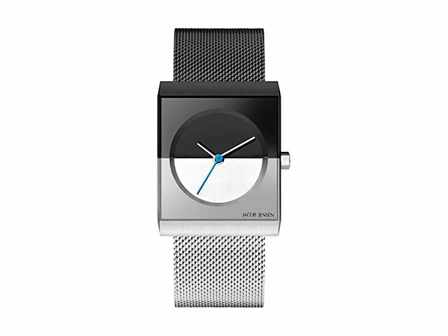 Jacob jensen 525 classic dames horloge zwart diameter 24 mm roestvrij staal - afbeelding 1 van  2