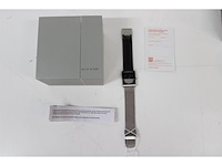 Jacob jensen 525 classic horloge dames horloge zwart diameter 24 mm roestvrij staal - afbeelding 2 van  2