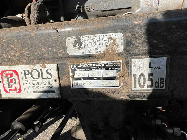 Jacobsen - lf 550 4wd - zitmaaier - afbeelding 7 van  17