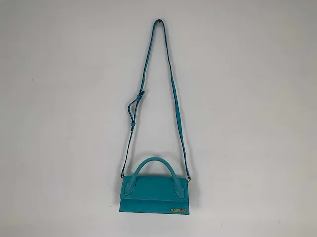 Jacquemus - le chiquito long top - turqouise - afbeelding 3 van  3