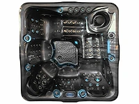 Jacuzzi en buitenspa - aquila spa - 5 persoons met 2 ligplaatsen - afbeelding 1 van  14