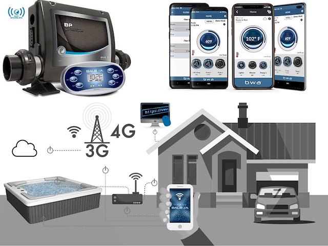 Jacuzzi en buitenspa - aquila spa - volaris - 6 persoons met 2 ligplaatsen - afbeelding 3 van  22