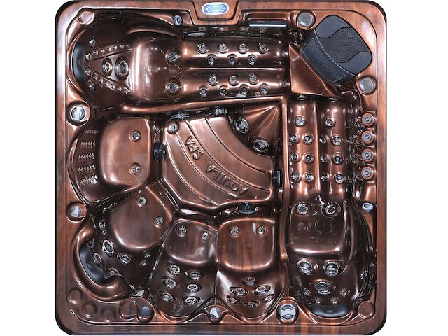 Jacuzzi en buitenspa - aquila spa - volaris - 6 persoons met 2 ligplaatsen - afbeelding 5 van  22