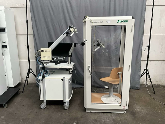 Jaeger - masterscreen lichaams- en ms-pft-analysator - apparaat voor ademhalingsdiagnose - afbeelding 1 van  8