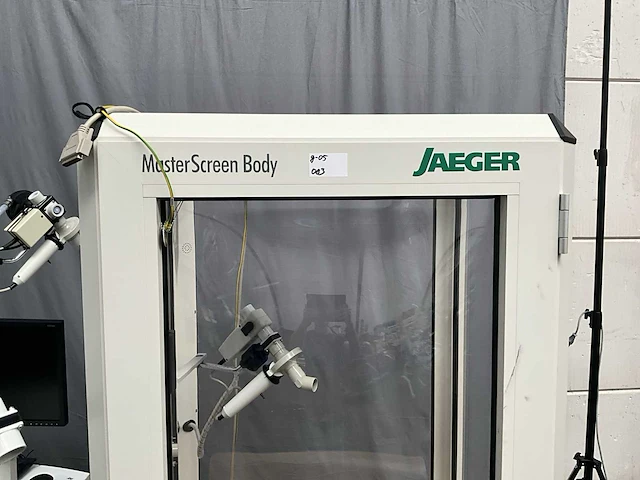 Jaeger - masterscreen lichaams- en ms-pft-analysator - apparaat voor ademhalingsdiagnose - afbeelding 2 van  8