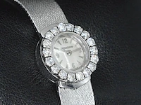 Jaeger le coultre witgouden dames horloge met diamanten