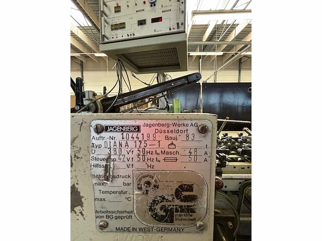 Jagenberg - 125 - vouw en lijmmachine - afbeelding 15 van  22