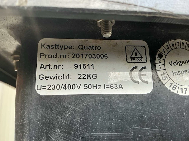 Jäger direkt quatro werfkast/verdeelkast - afbeelding 2 van  10