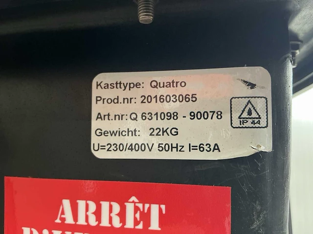 Jäger direkt quatro werfkast/verdeelkast - afbeelding 2 van  10
