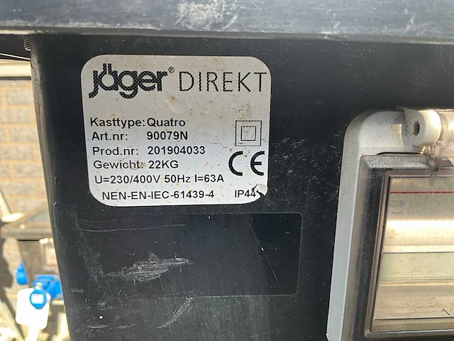 Jäger quatro bouwaansluitkast - afbeelding 7 van  7