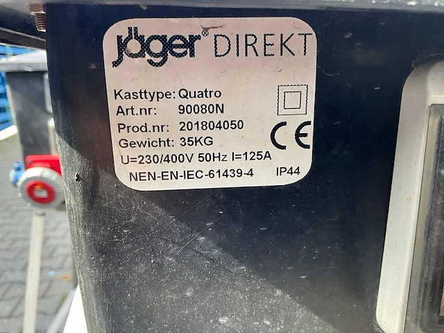 Jäger quatro bouwaansluitkast - afbeelding 8 van  8