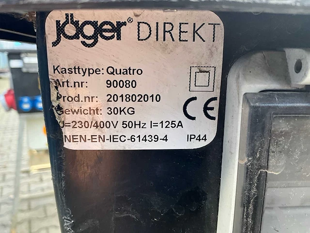 Jäger quatro bouwaansluitkast - afbeelding 8 van  8