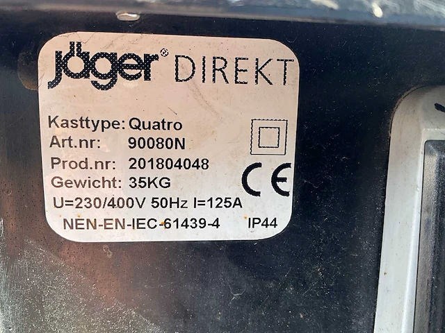 Jäger quatro bouwaansluitkast - afbeelding 9 van  9
