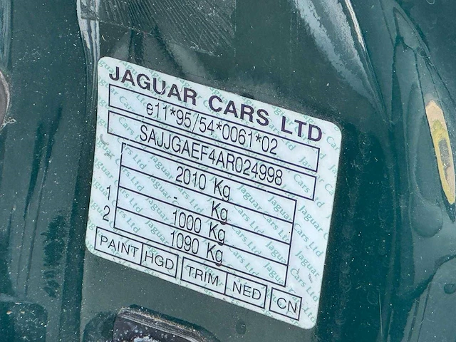 Jaguar - 1998 - xkr - 4.0 v8 coupé - tn-nx-35 - afbeelding 17 van  26