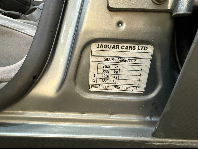 Jaguar - xj - v12 - oldtimer - 1993 - afbeelding 16 van  31