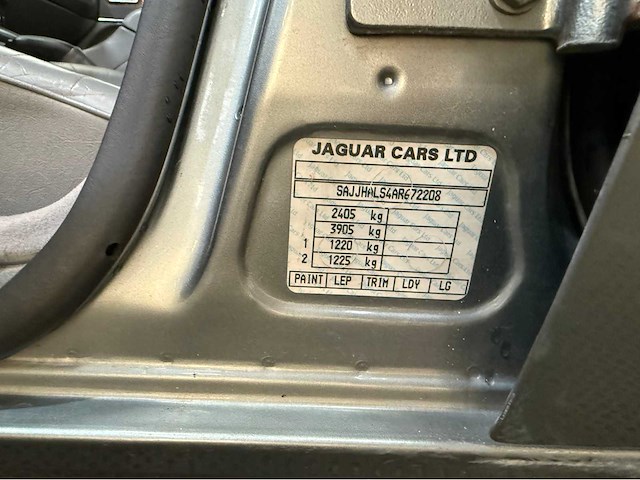 Jaguar - xj - v12 - personenauto - 1993 - afbeelding 16 van  31