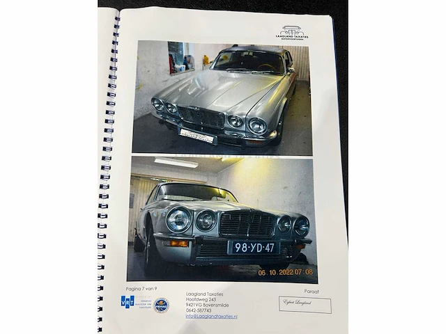 Jaguar - xj 12c - 5.3 v12 - coupe - oldtimer - 1976 - afbeelding 29 van  39