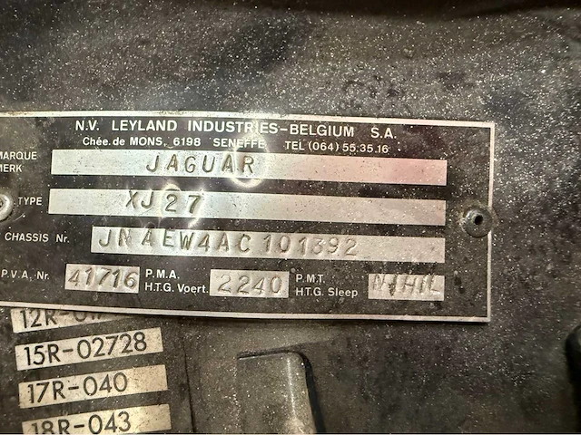 Jaguar - xjs - oldtimer - 1979 - afbeelding 18 van  35